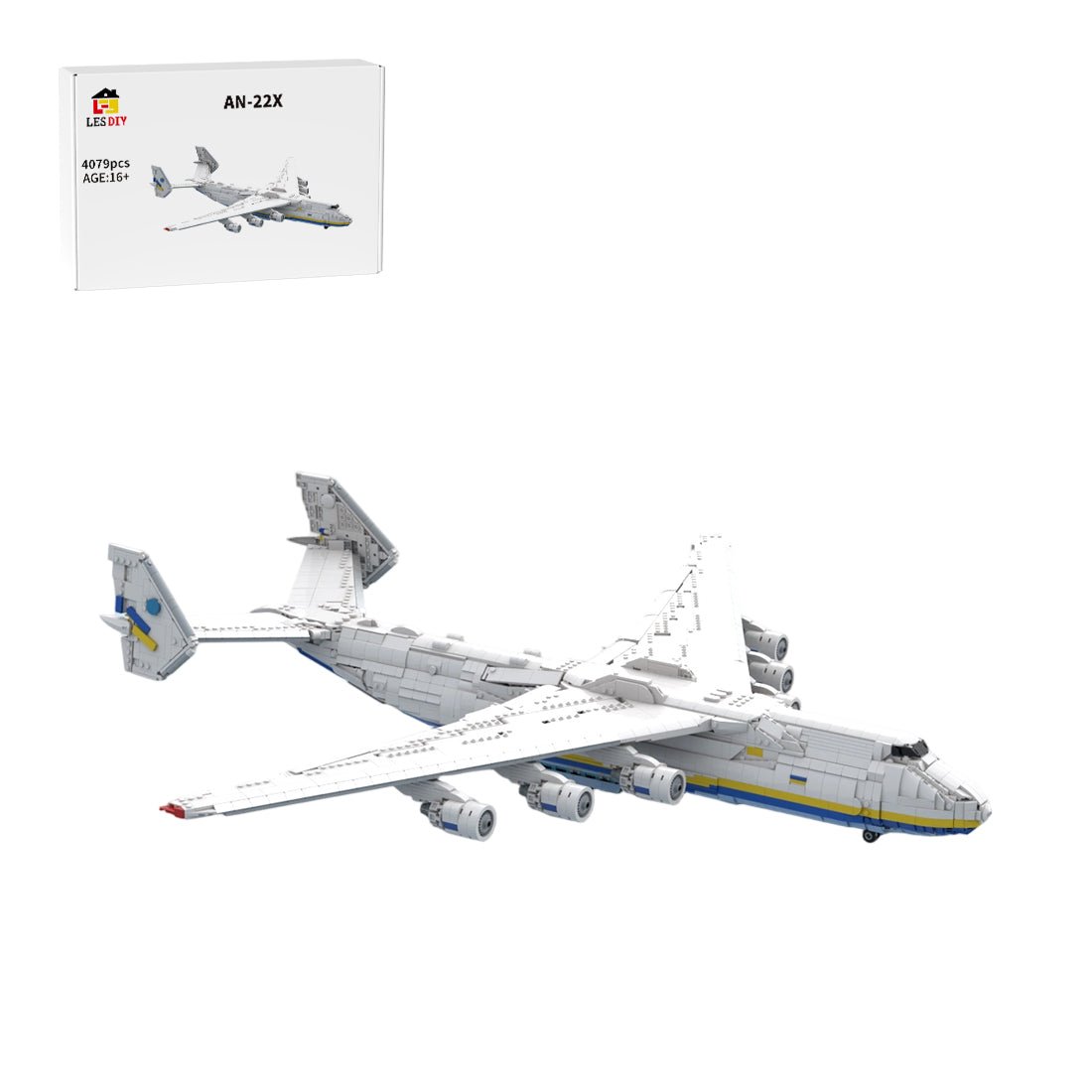 MOC-275328 Antonov AN-225 Mriya Klemmbausteine-LesDiy-Klemmbausteine