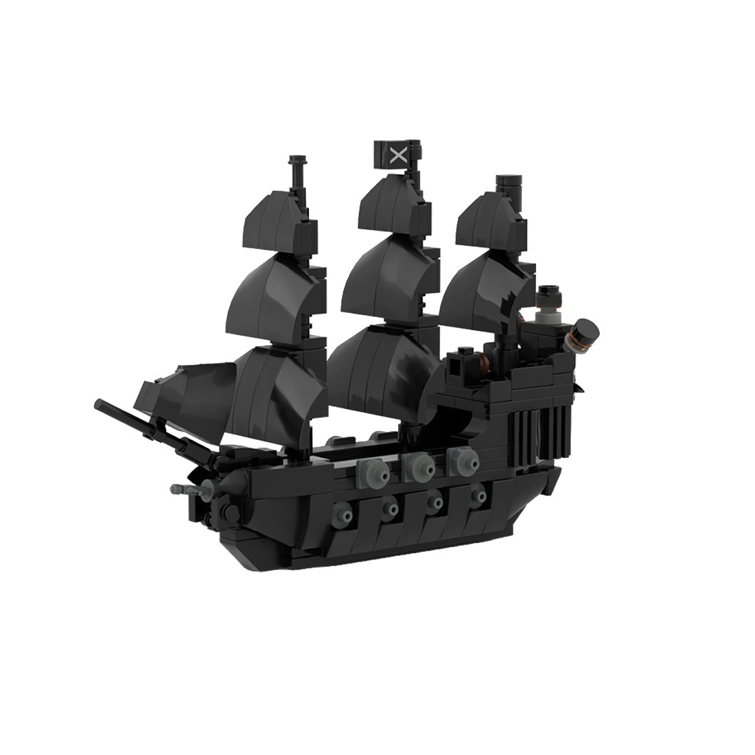 MOC-275988 LEGO Pirates of the Caribbean – Mini-Schiff „Black Pearl“ Klemmbausteine-LesDiy-Klemmbausteine