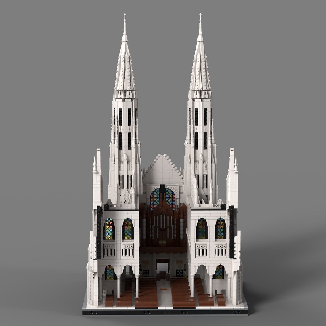 MOC-276548 St. Patrick’s Cathedral in New York – vollständig Klemmbausteine-LesDiy-Klemmbausteine