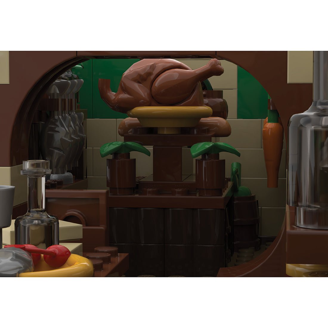 MOC - 27847 Bag End Klemmbausteine - LesDiy - Klemmbausteine