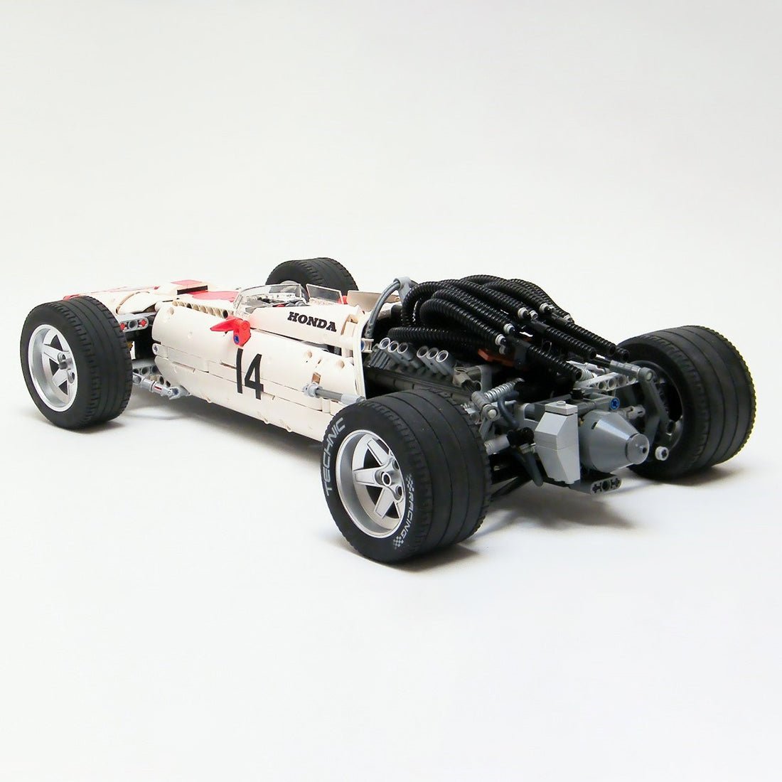 MOC - 2803 1/8 Scale Honda RA 300 (1967) Klemmbausteine - LesDiy - Klemmbausteine