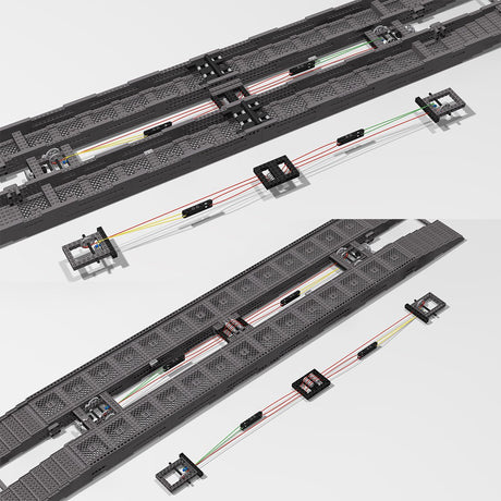 MOC - 29526 Ultimativer M1A2 - Panzer mit Brückenschicht Klemmbausteine - LesDiy - Klemmbausteine