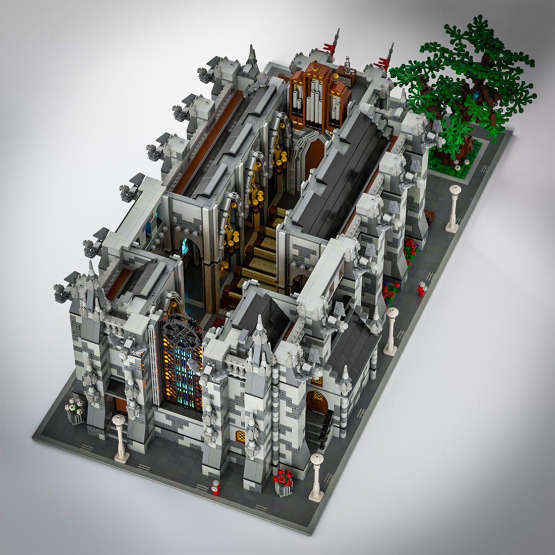 MOC - 29962 Gothic Cathedral Module A Klemmbausteine - LesDiy - Klemmbausteine