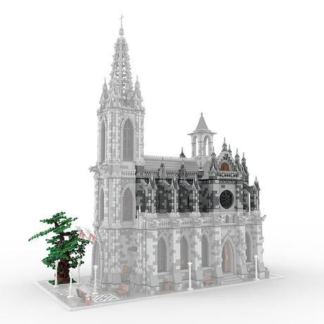 MOC - 29962 Gothic Cathedral Module B Klemmbausteine - LesDiy - Klemmbausteine