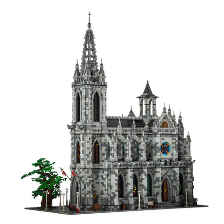 MOC - 29962 Gothic Cathedral Module B Klemmbausteine - LesDiy - Klemmbausteine