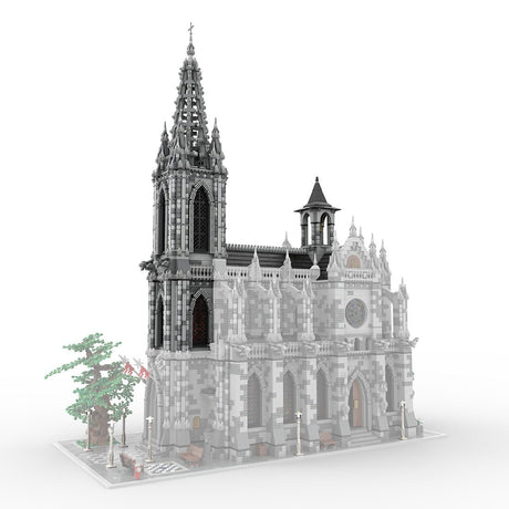 MOC - 29962 Gothic Cathedral  Module C Klemmbausteine - LesDiy - Klemmbausteine