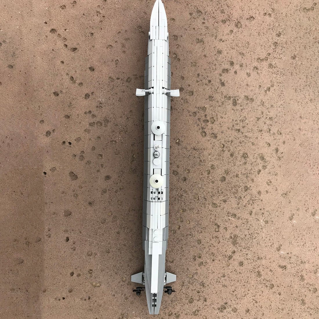 MOC - 30342 U - Boat Type XXI Klemmbausteine - LesDiy - Klemmbausteine