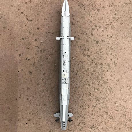 MOC - 30342 U - Boat Type XXI Klemmbausteine - LesDiy - Klemmbausteine