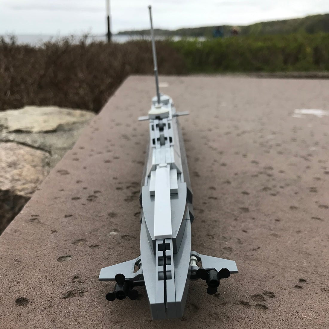 MOC - 30342 U - Boat Type XXI Klemmbausteine - LesDiy - Klemmbausteine