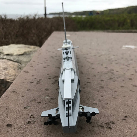 MOC - 30342 U - Boat Type XXI Klemmbausteine - LesDiy - Klemmbausteine