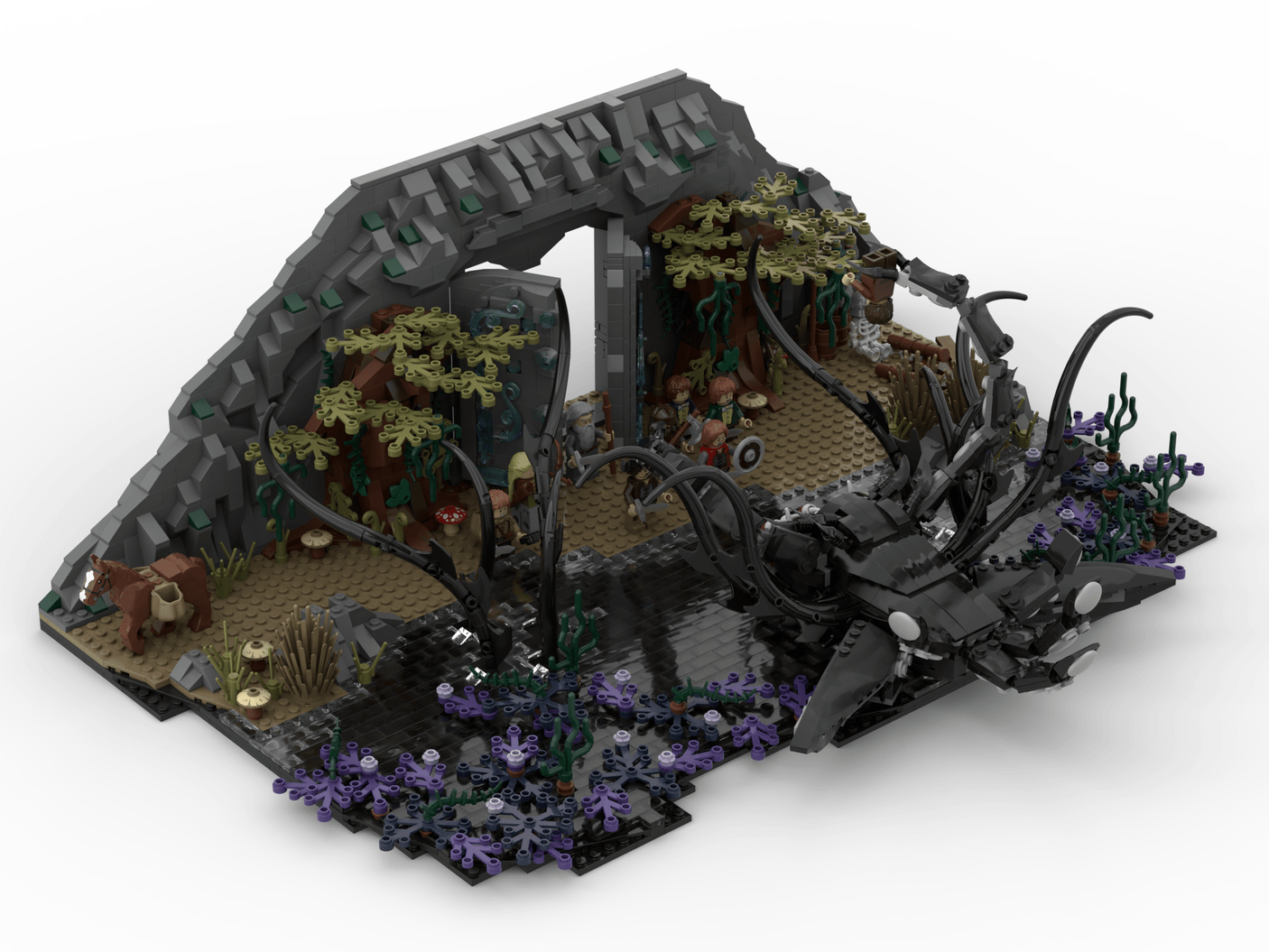 MOC - 30989 The Watcher in the Water Klemmbausteine - LesDiy - Klemmbausteine