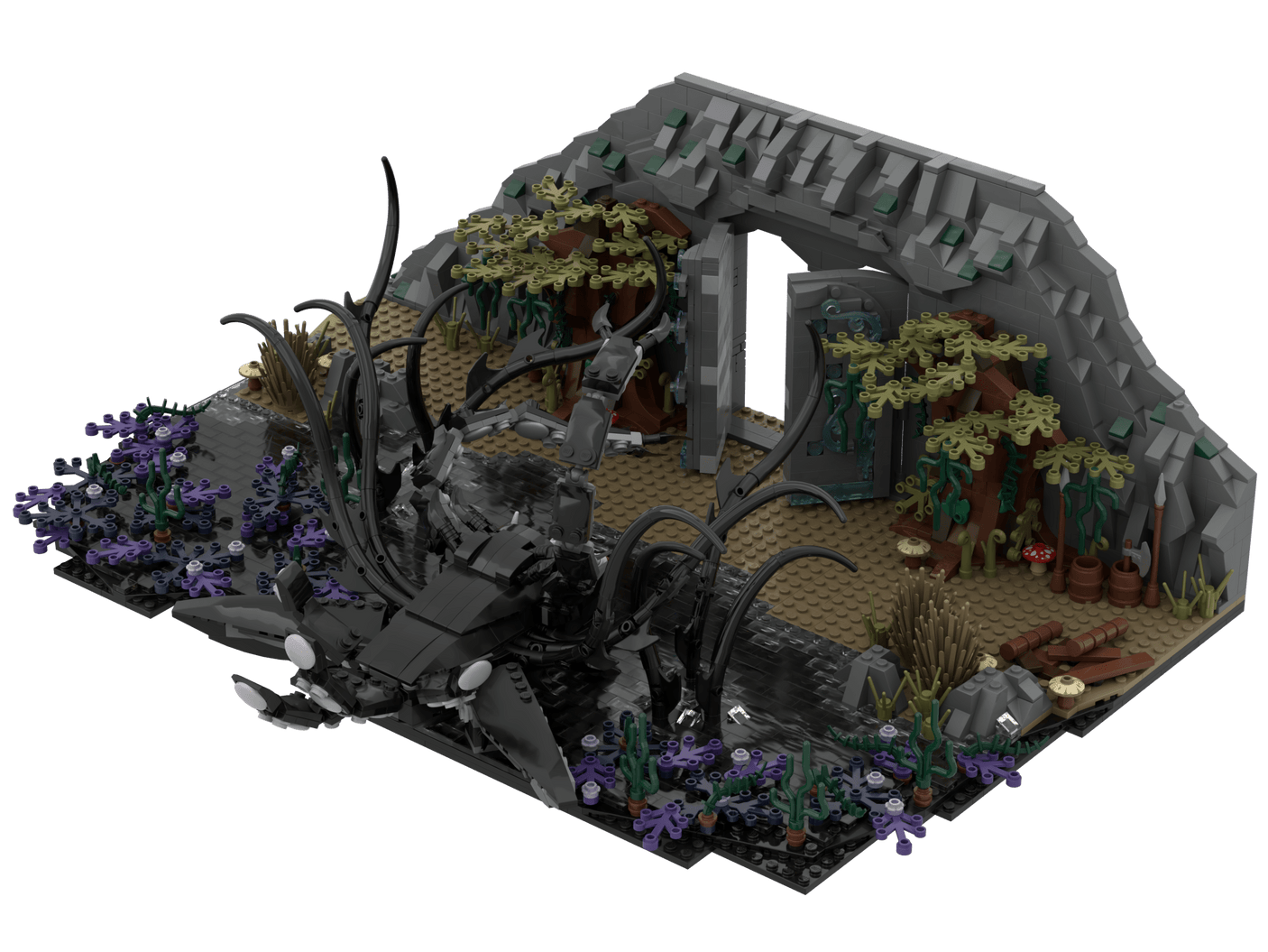 MOC - 30989 The Watcher in the Water Klemmbausteine - LesDiy - Klemmbausteine