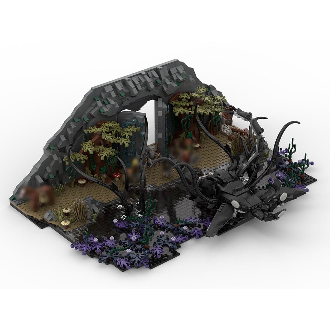 MOC - 30989 The Watcher in the Water Klemmbausteine - LesDiy - Klemmbausteine