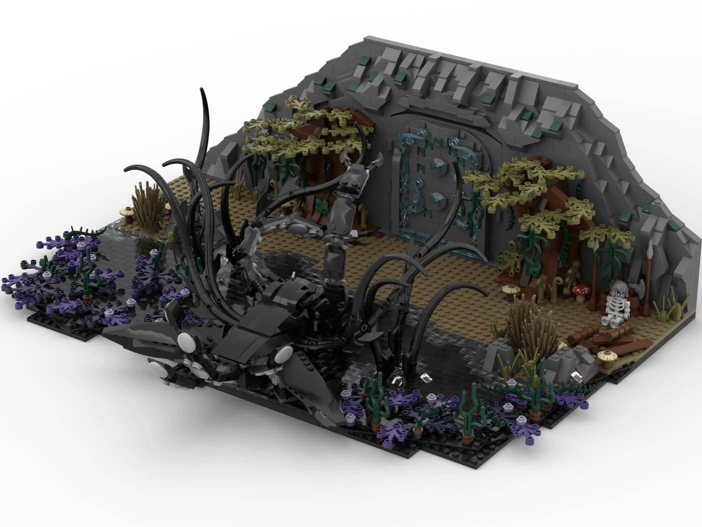 MOC - 30989 The Watcher in the Water Klemmbausteine - LesDiy - Klemmbausteine