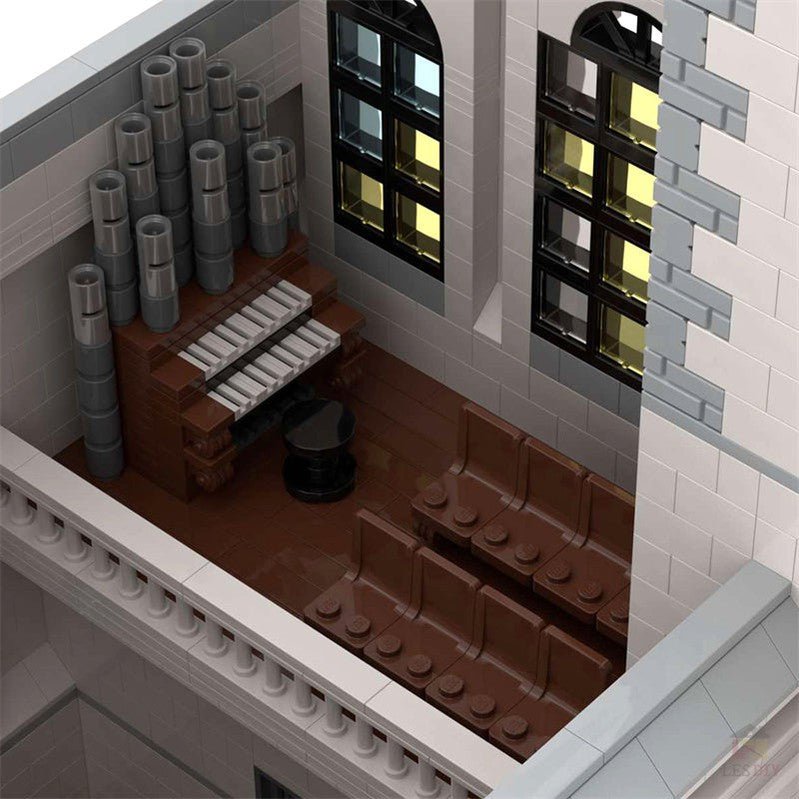 MOC - 34956 Die Kirche Klemmbausteine - LesDiy - Klemmbausteine