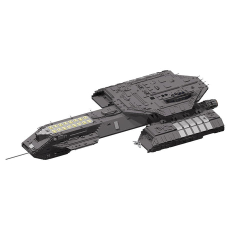 MOC - 35381 USS Daedalus Sci - Fi - Schlachtschiff Klemmbausteine - LesDiy - Klemmbausteine