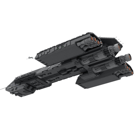 MOC - 35381 USS Daedalus Sci - Fi - Schlachtschiff Klemmbausteine - LesDiy - Klemmbausteine