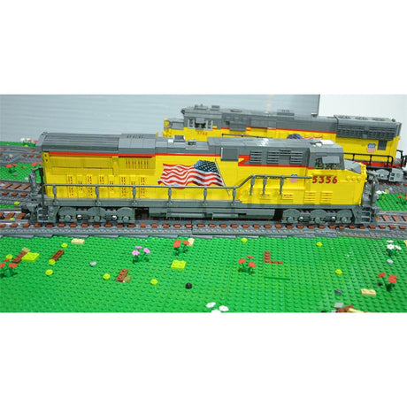 MOC - 36031 Union Pacific ES44AC Klemmbausteine - LesDiy - Klemmbausteine