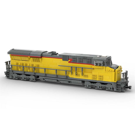 MOC - 36031 Union Pacific ES44AC Klemmbausteine - LesDiy - Klemmbausteine