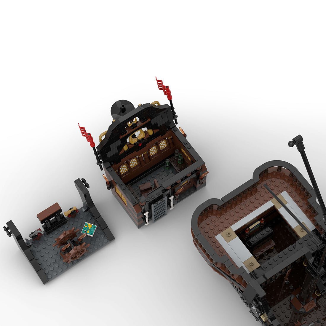 MOC - 36789 The Horrid Mermaid Klemmbausteine - LesDiy - Klemmbausteine