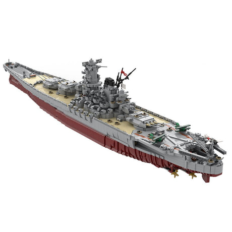 MOC - 37260 IJN Yamato 1:200 klemmbausteine - LesDiy - Klemmbausteine