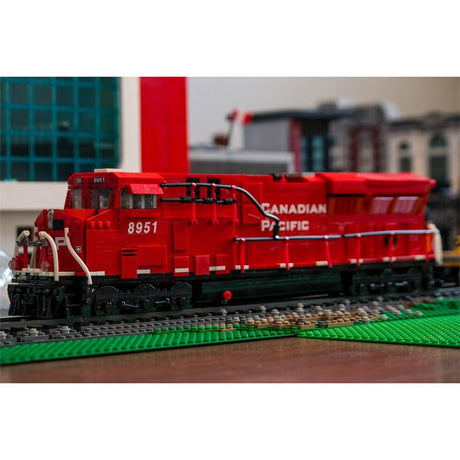 MOC - 37716 ES44AC Canadian Pacific - LesDiy - Klemmbausteine