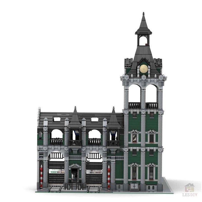 MOC - 37719 Modular Bahnhof - LesDiy - Klemmbausteine
