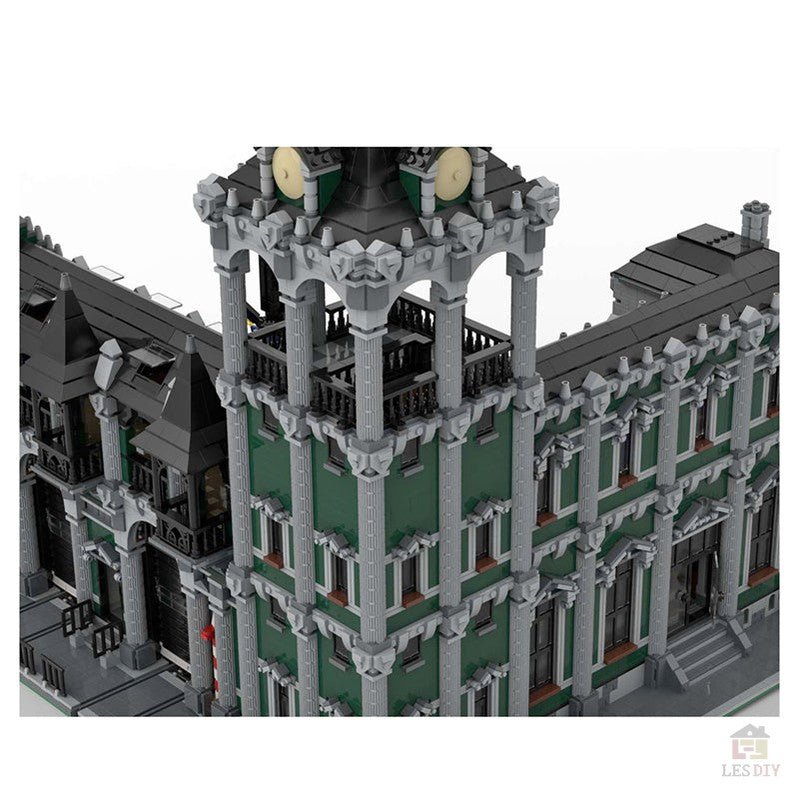 MOC - 37719 Modular Bahnhof - LesDiy - Klemmbausteine