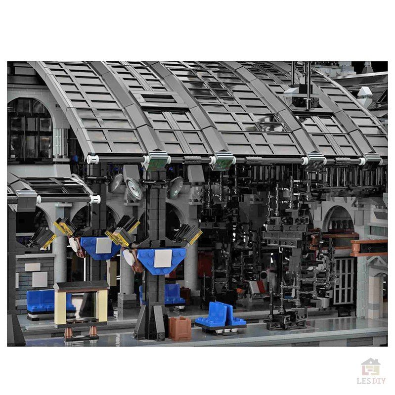 MOC - 37719 Modular Bahnhof - LesDiy - Klemmbausteine