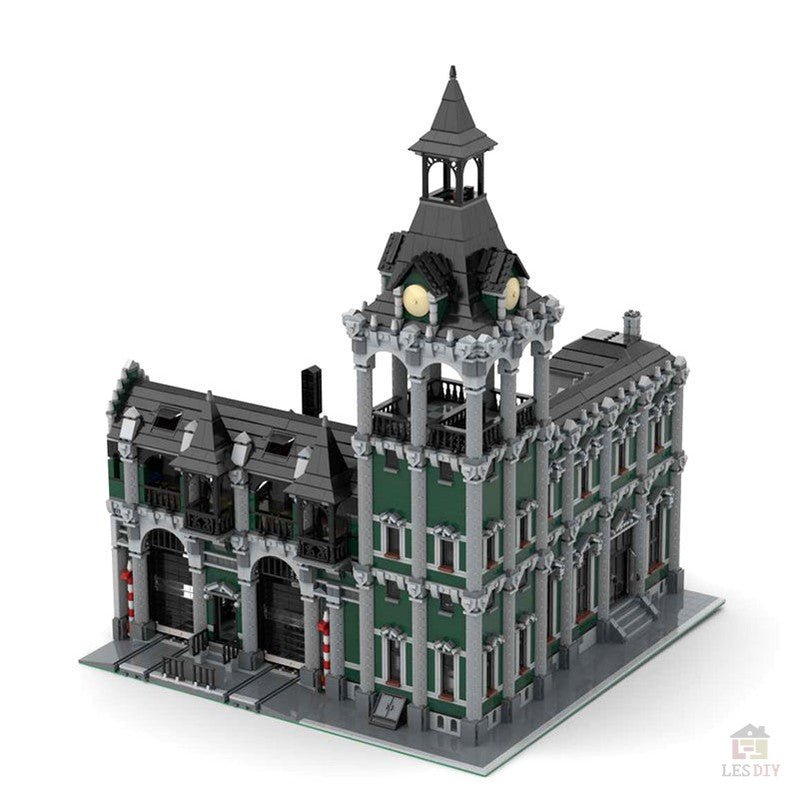 MOC - 37719 Modular Bahnhof - LesDiy - Klemmbausteine