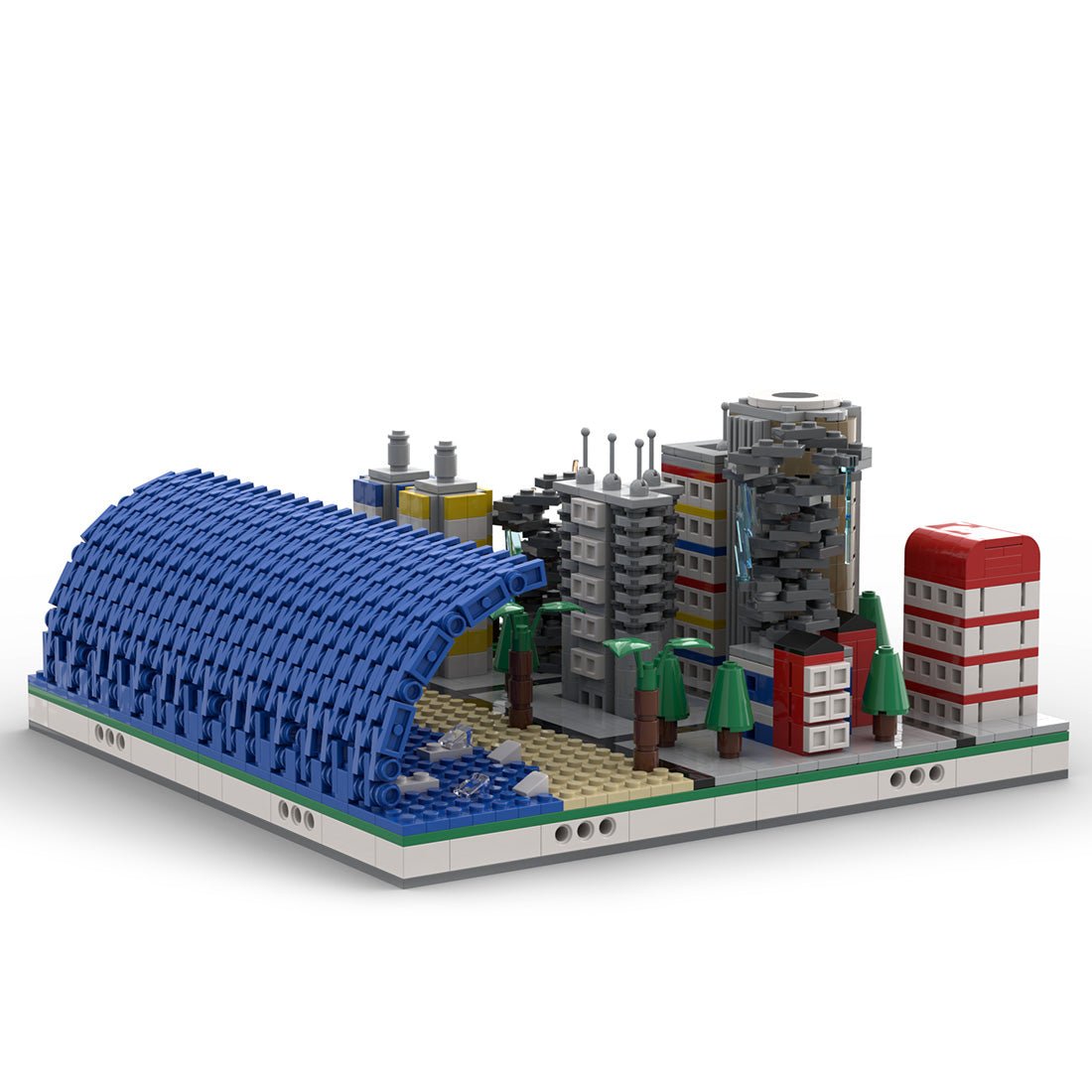 MOC - 37911 Apocalypse - The End of World Klemmbausteine - LesDiy - Klemmbausteine