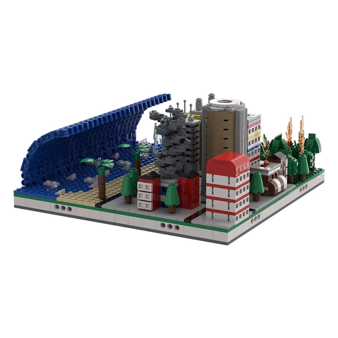 MOC - 37911 Apocalypse - The End of World Klemmbausteine - LesDiy - Klemmbausteine