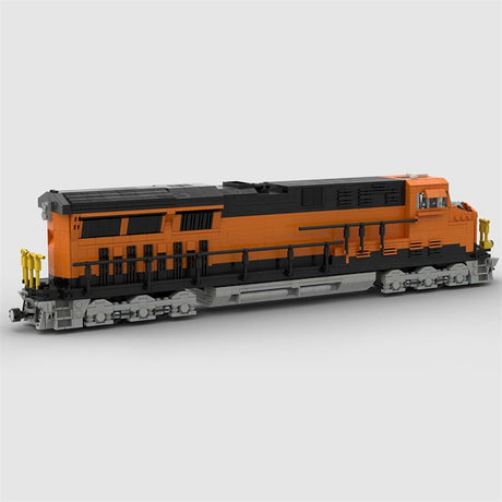 MOC - 38223 Union Pacific ES44AC (BNSF) - LesDiy - Klemmbausteine