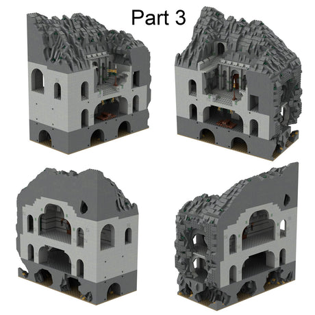 MOC - 38478 USC Helm's Deep Klemmbausteine - LesDiy - Klemmbausteine