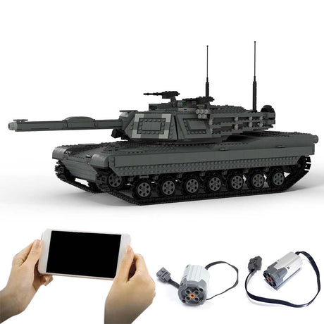 MOC - 38891 Ultimativer M1A2 - Panzer Klemmbausteine - LesDiy - Klemmbausteine