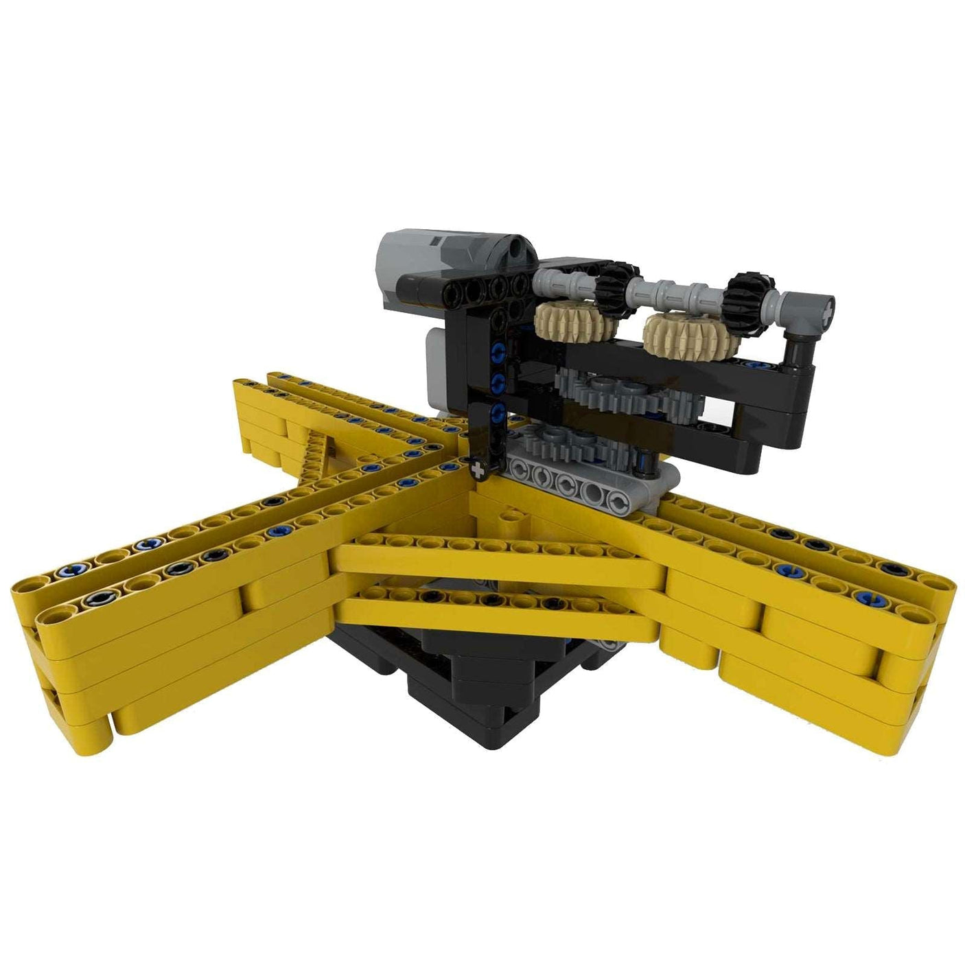 MOC - 41121 Archimedes Trammel – Maschinell nichts tun, motorisiert Klemmbausteine - LesDiy - Klemmbausteine