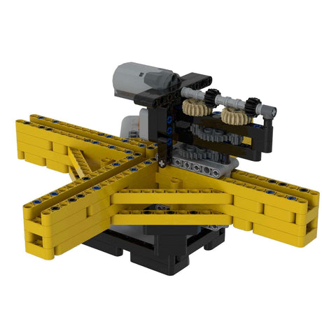 MOC - 41121 Archimedes Trammel – Maschinell nichts tun, motorisiert Klemmbausteine - LesDiy - Klemmbausteine