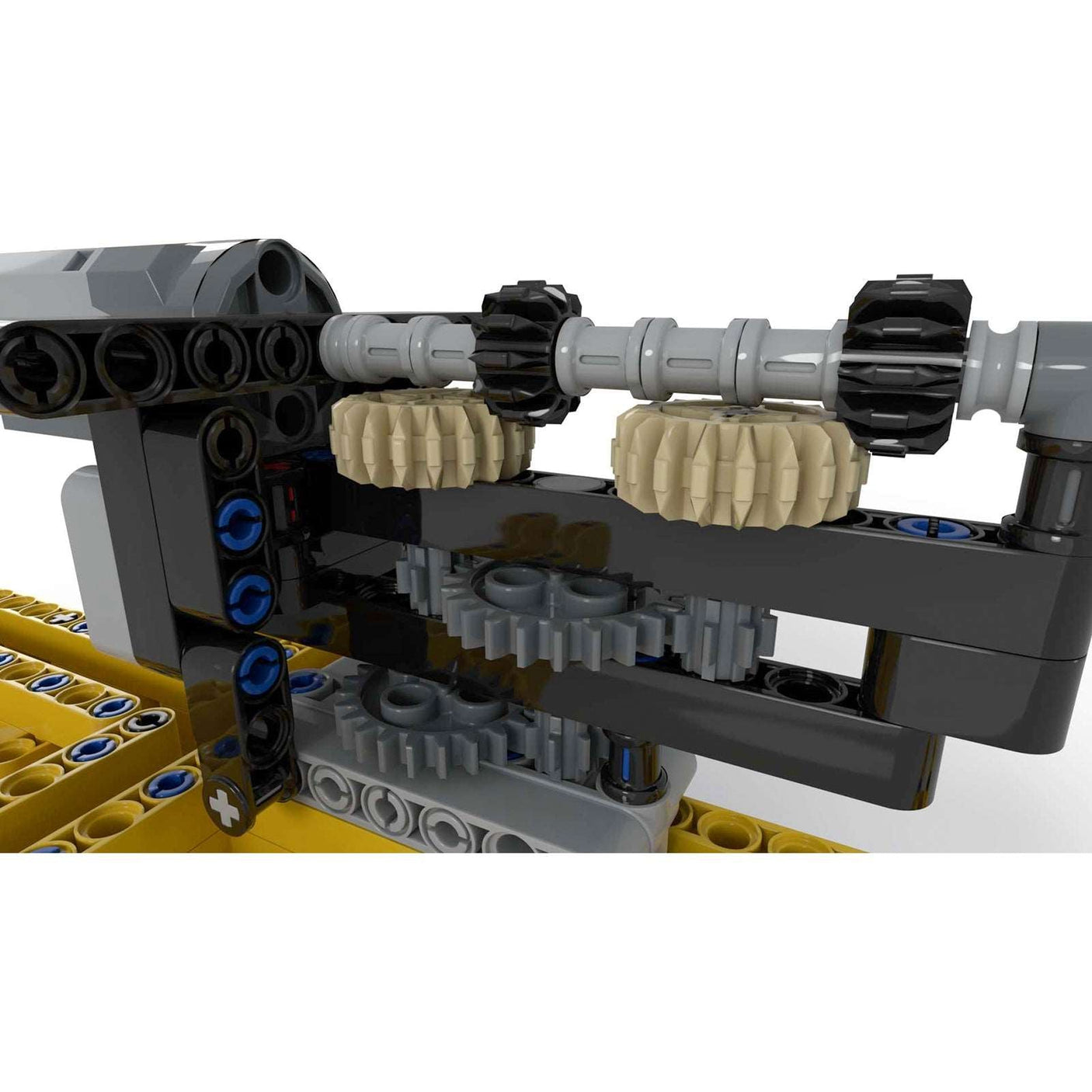 MOC - 41121 Archimedes Trammel – Maschinell nichts tun, motorisiert Klemmbausteine - LesDiy - Klemmbausteine
