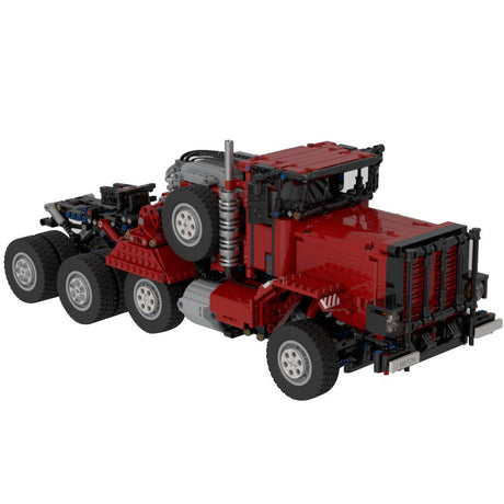 MOC - 41221 Schwermaschinentransporter Klemmbausteine - LesDiy - Klemmbausteine