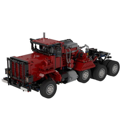 MOC - 41221 Schwermaschinentransporter Klemmbausteine - LesDiy - Klemmbausteine