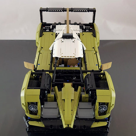 MOC - 42338 42110 - LMP Racer Klemmbausteine - LesDiy - Klemmbausteine
