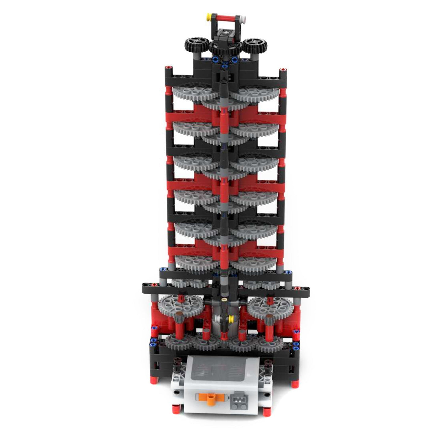 MOC - 42806 Billion to One Gearing Tower Klemmbausteine - LesDiy - Klemmbausteine