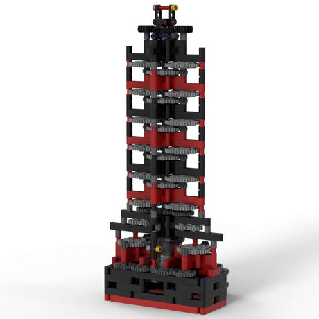 MOC - 42806 Billion to One Gearing Tower Klemmbausteine - LesDiy - Klemmbausteine