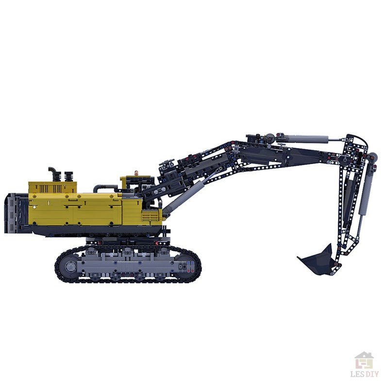 MOC - 43636 Technik Volvo EC750 Bagger - LesDiy - Klemmbausteine