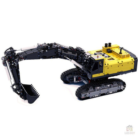 MOC - 43636 Technik Volvo EC750 Bagger - LesDiy - Klemmbausteine