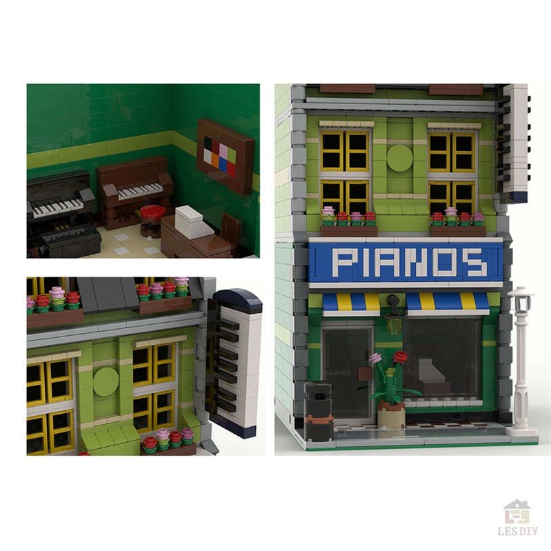 MOC - 44464 Klavierausstellung - LesDiy - Klemmbausteine