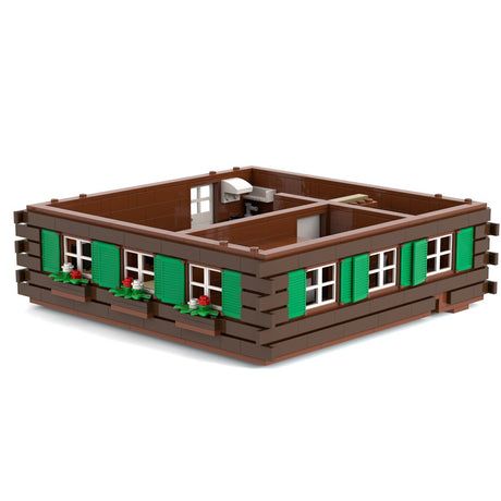 MOC - 44705 Swiss Mountain Chalet Klemmbausteine - LesDiy - Klemmbausteine