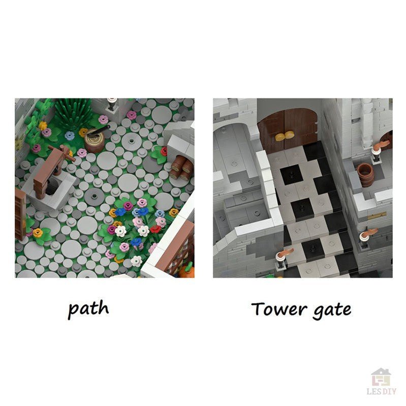 MOC - 45559 Highstone - Festung Klemmbausteine - LesDiy - Klemmbausteine