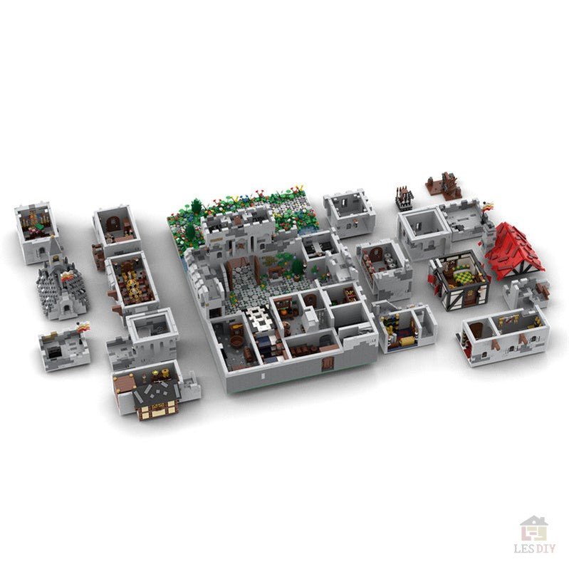 MOC - 45559 Highstone - Festung Klemmbausteine - LesDiy - Klemmbausteine