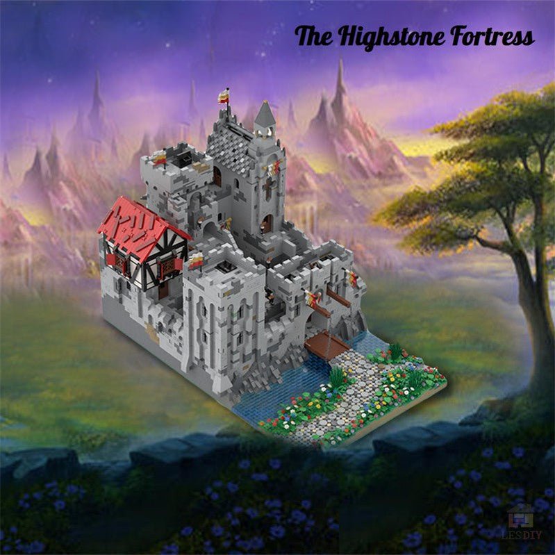 MOC - 45559 Highstone - Festung Klemmbausteine - LesDiy - Klemmbausteine
